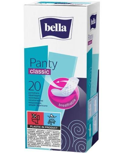 Bella Panty Classic Oddychające wkładki higieniczne, 20 sztuk